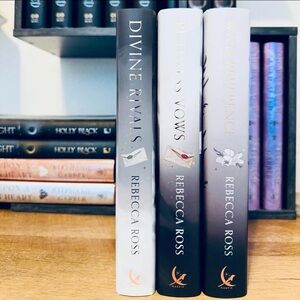 Fairyloot Signed Divine Rivals + Fairyloot Signed Ruthless Vows + Wild Reverence